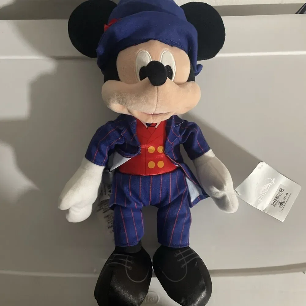 2023 Disney Parks Epcot World Showcase UK Pavilion London Mickey Mouse Plush NEW
